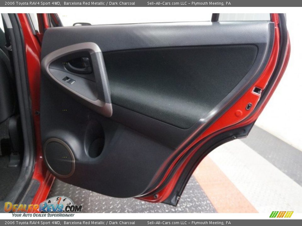 2006 Toyota RAV4 Sport 4WD Barcelona Red Metallic / Dark Charcoal Photo #16