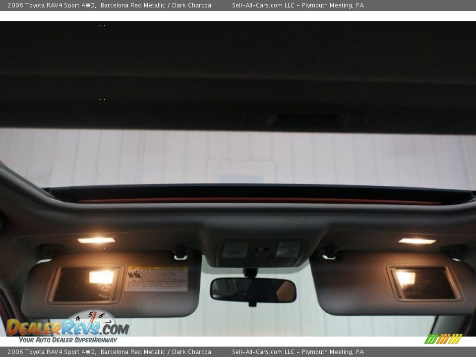 2006 Toyota RAV4 Sport 4WD Barcelona Red Metallic / Dark Charcoal Photo #20