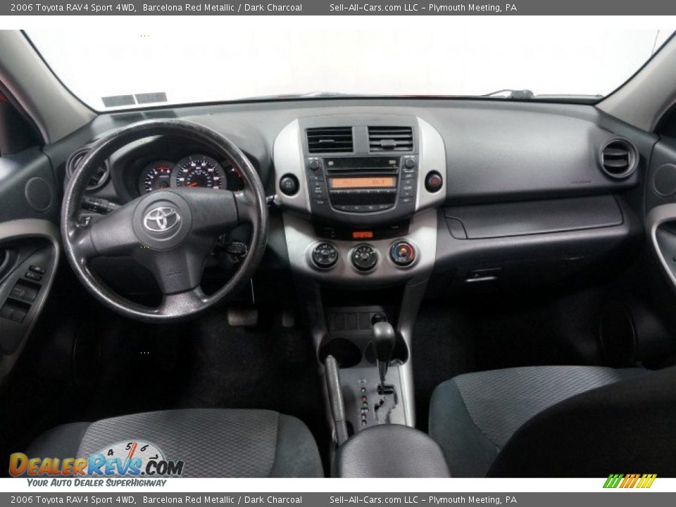 2006 Toyota RAV4 Sport 4WD Barcelona Red Metallic / Dark Charcoal Photo #21