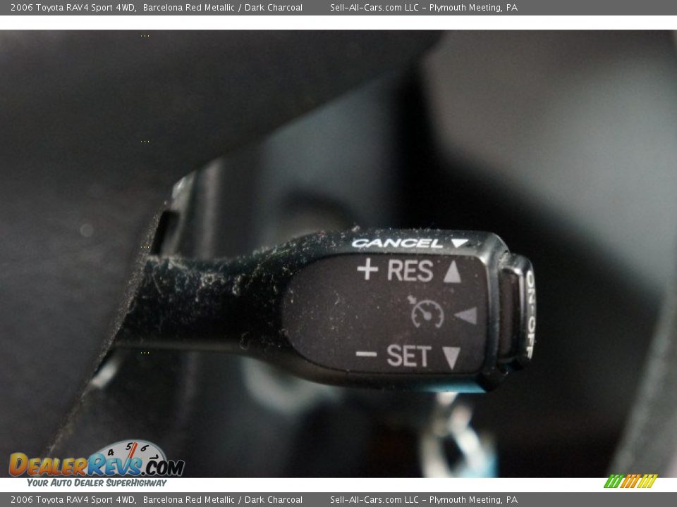 2006 Toyota RAV4 Sport 4WD Barcelona Red Metallic / Dark Charcoal Photo #23