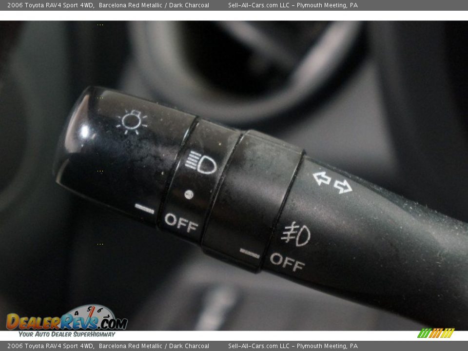 2006 Toyota RAV4 Sport 4WD Barcelona Red Metallic / Dark Charcoal Photo #24