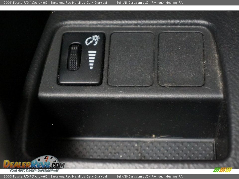 2006 Toyota RAV4 Sport 4WD Barcelona Red Metallic / Dark Charcoal Photo #26