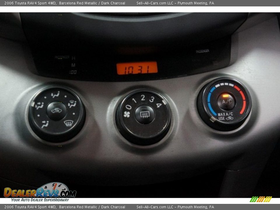2006 Toyota RAV4 Sport 4WD Barcelona Red Metallic / Dark Charcoal Photo #30