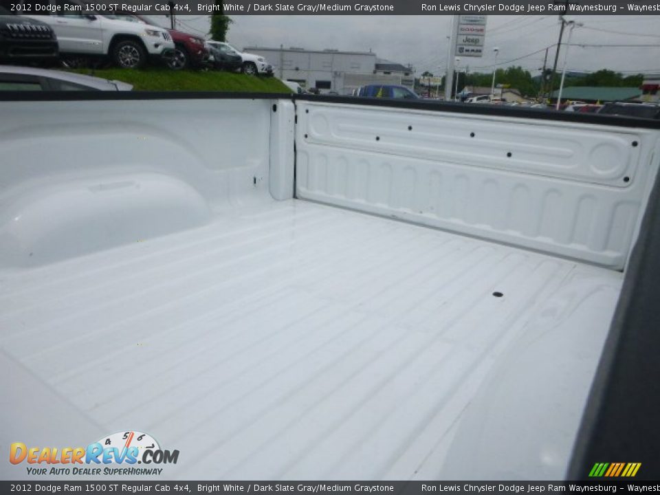 2012 Dodge Ram 1500 ST Regular Cab 4x4 Bright White / Dark Slate Gray/Medium Graystone Photo #3