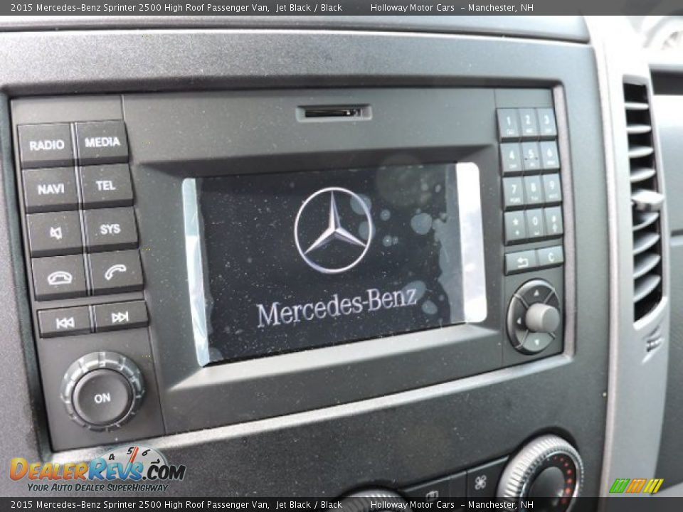 2015 Mercedes-Benz Sprinter 2500 High Roof Passenger Van Jet Black / Black Photo #22