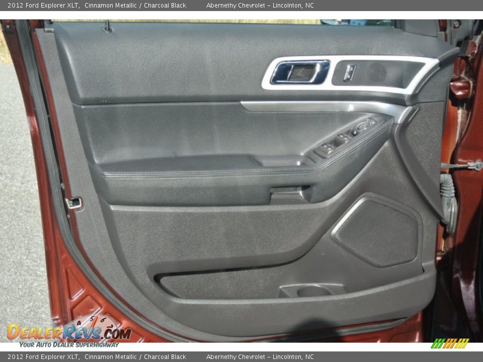 2012 Ford Explorer XLT Cinnamon Metallic / Charcoal Black Photo #8