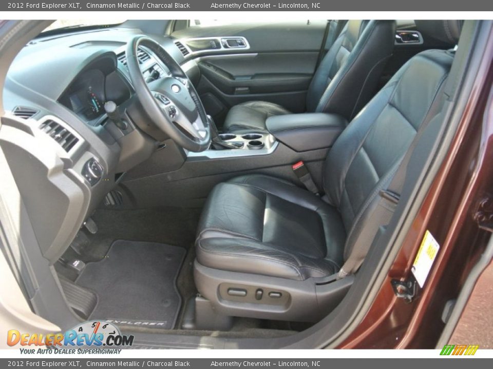 2012 Ford Explorer XLT Cinnamon Metallic / Charcoal Black Photo #10