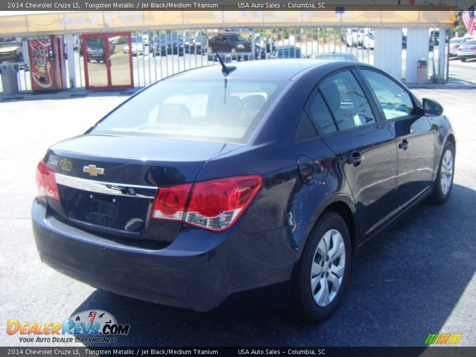 2014 Chevrolet Cruze LS Tungsten Metallic / Jet Black/Medium Titanium Photo #2