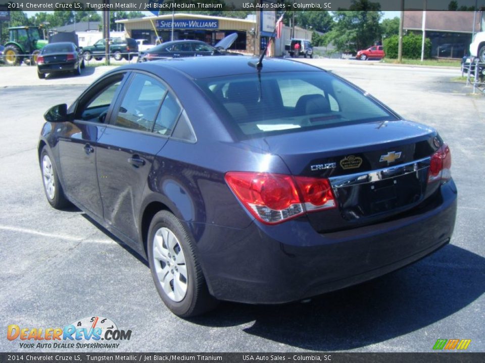 2014 Chevrolet Cruze LS Tungsten Metallic / Jet Black/Medium Titanium Photo #3