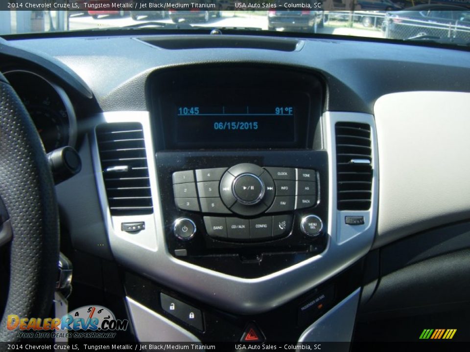 2014 Chevrolet Cruze LS Tungsten Metallic / Jet Black/Medium Titanium Photo #6