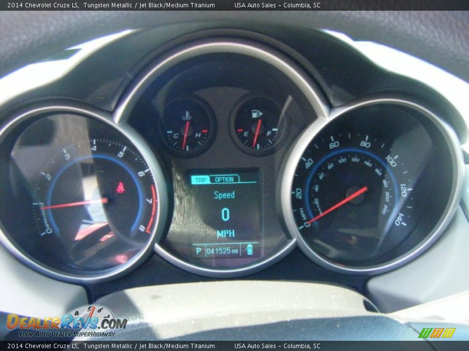 2014 Chevrolet Cruze LS Tungsten Metallic / Jet Black/Medium Titanium Photo #7