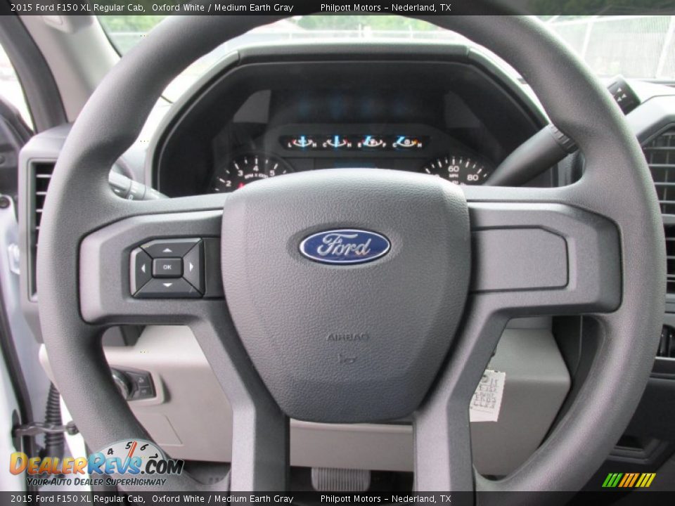 2015 Ford F150 XL Regular Cab Steering Wheel Photo #27