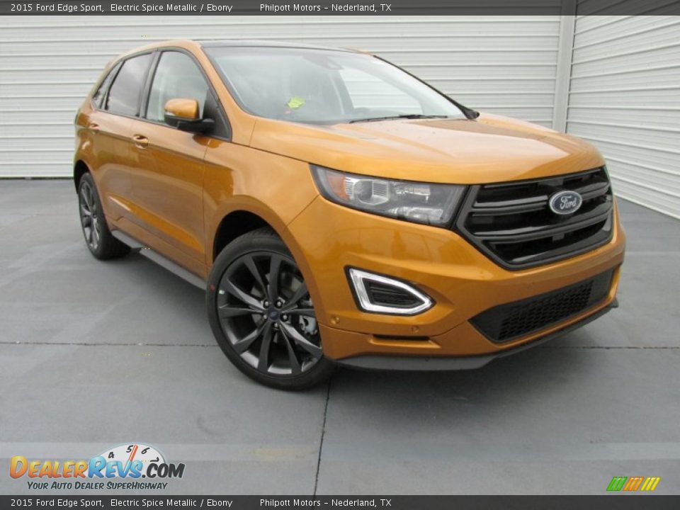 Front 3/4 View of 2015 Ford Edge Sport Photo #2