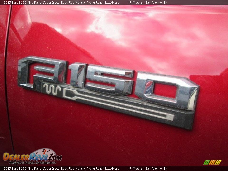 2015 Ford F150 King Ranch SuperCrew Ruby Red Metallic / King Ranch Java/Mesa Photo #5