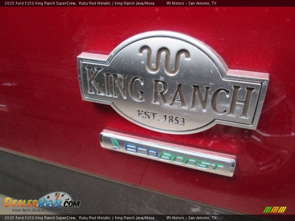 2015 Ford F150 King Ranch SuperCrew Ruby Red Metallic / King Ranch Java/Mesa Photo #6