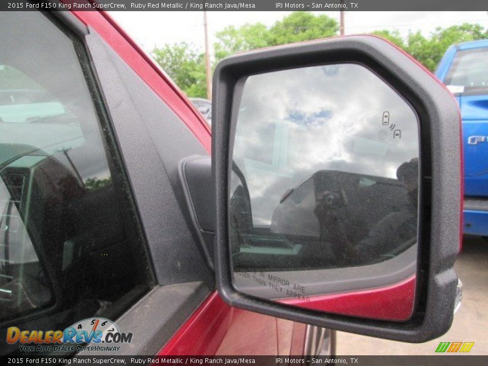 2015 Ford F150 King Ranch SuperCrew Ruby Red Metallic / King Ranch Java/Mesa Photo #8
