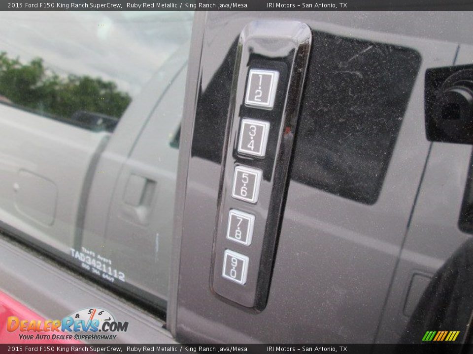 2015 Ford F150 King Ranch SuperCrew Ruby Red Metallic / King Ranch Java/Mesa Photo #10