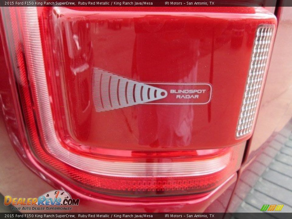 2015 Ford F150 King Ranch SuperCrew Ruby Red Metallic / King Ranch Java/Mesa Photo #14