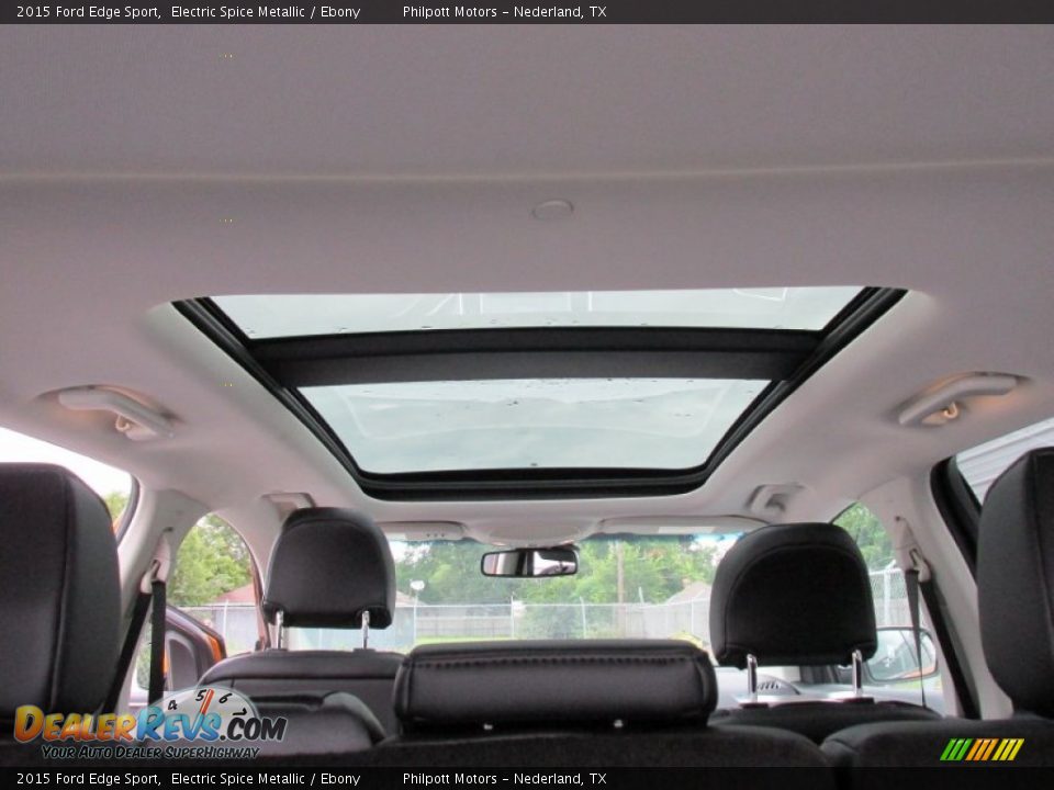 Sunroof of 2015 Ford Edge Sport Photo #19