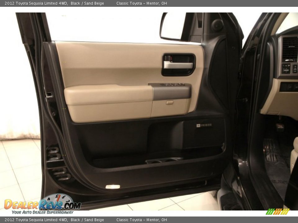 Door Panel of 2012 Toyota Sequoia Limited 4WD Photo #4