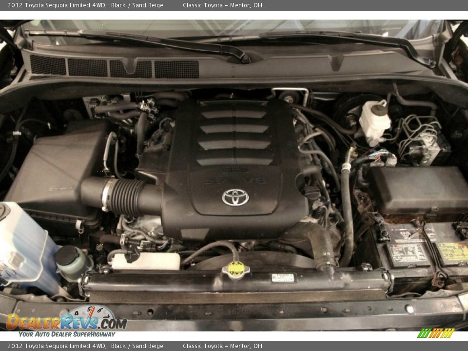 2012 Toyota Sequoia Limited 4WD 5.7 Liter i-Force DOHC 32-Valve VVT-i V8 Engine Photo #23