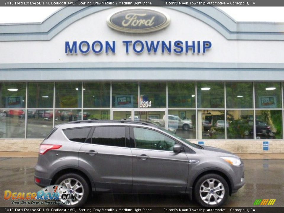 2013 Ford Escape SE 1.6L EcoBoost 4WD Sterling Gray Metallic / Medium Light Stone Photo #1