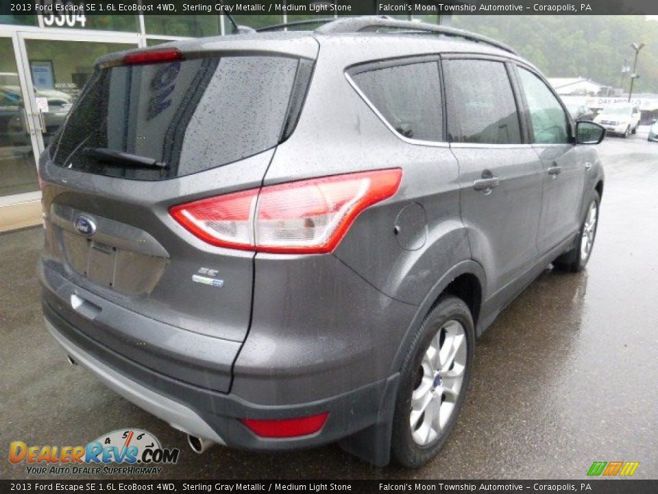 2013 Ford Escape SE 1.6L EcoBoost 4WD Sterling Gray Metallic / Medium Light Stone Photo #5
