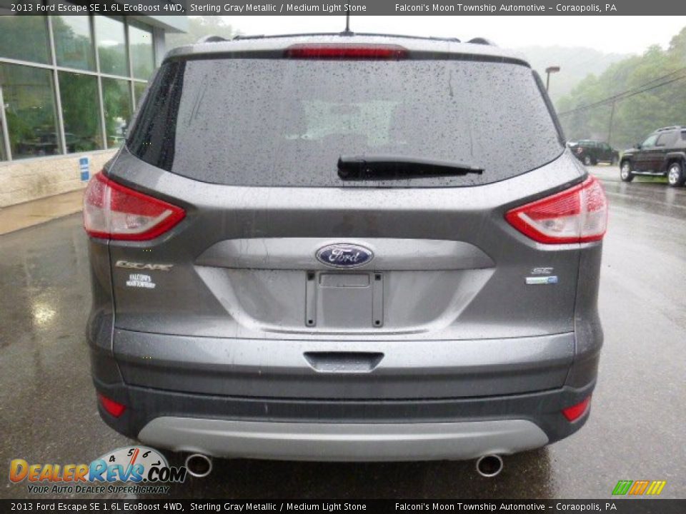 2013 Ford Escape SE 1.6L EcoBoost 4WD Sterling Gray Metallic / Medium Light Stone Photo #6