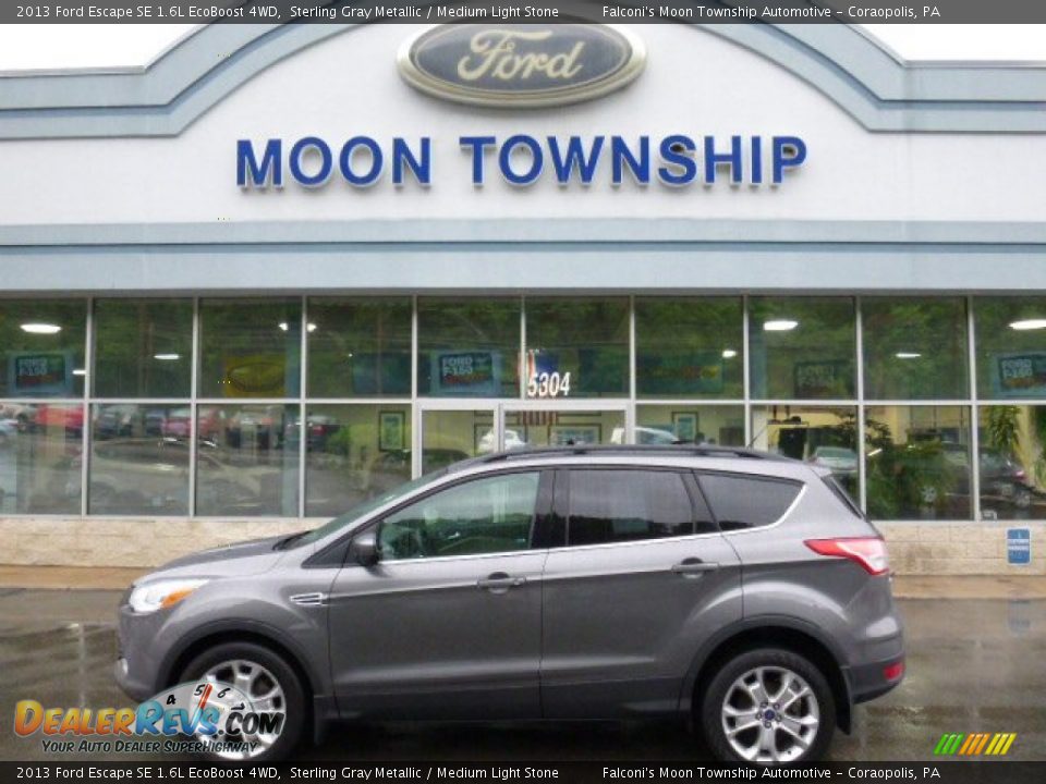 2013 Ford Escape SE 1.6L EcoBoost 4WD Sterling Gray Metallic / Medium Light Stone Photo #7