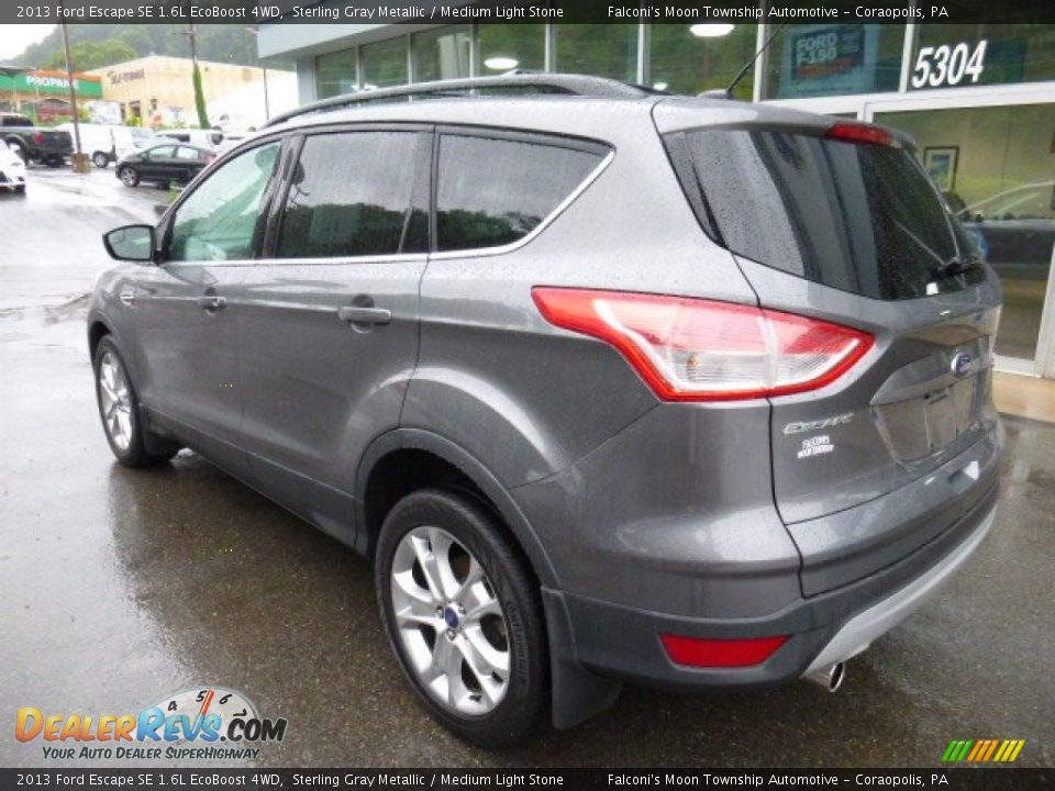 2013 Ford Escape SE 1.6L EcoBoost 4WD Sterling Gray Metallic / Medium Light Stone Photo #8
