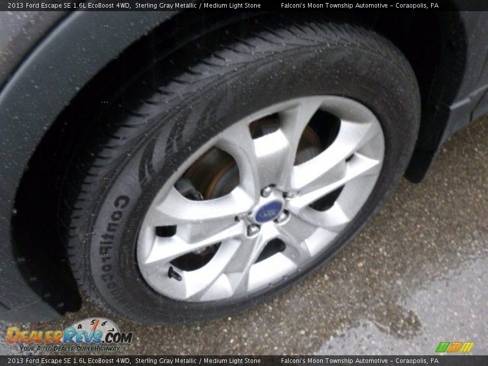 2013 Ford Escape SE 1.6L EcoBoost 4WD Sterling Gray Metallic / Medium Light Stone Photo #9