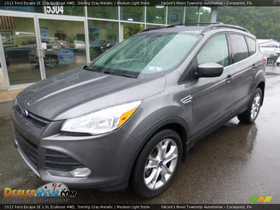 2013 Ford Escape SE 1.6L EcoBoost 4WD Sterling Gray Metallic / Medium Light Stone Photo #10