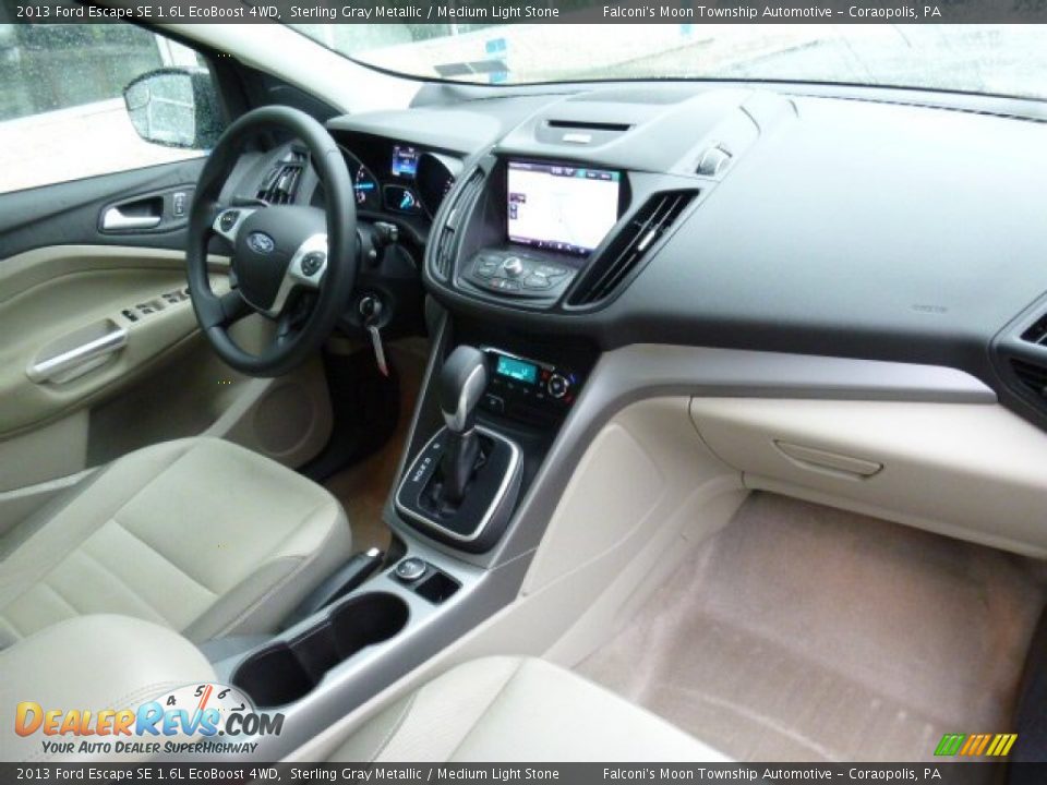 2013 Ford Escape SE 1.6L EcoBoost 4WD Sterling Gray Metallic / Medium Light Stone Photo #12