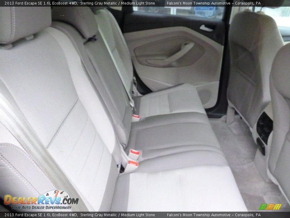 2013 Ford Escape SE 1.6L EcoBoost 4WD Sterling Gray Metallic / Medium Light Stone Photo #14