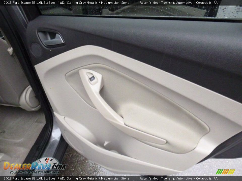 2013 Ford Escape SE 1.6L EcoBoost 4WD Sterling Gray Metallic / Medium Light Stone Photo #15