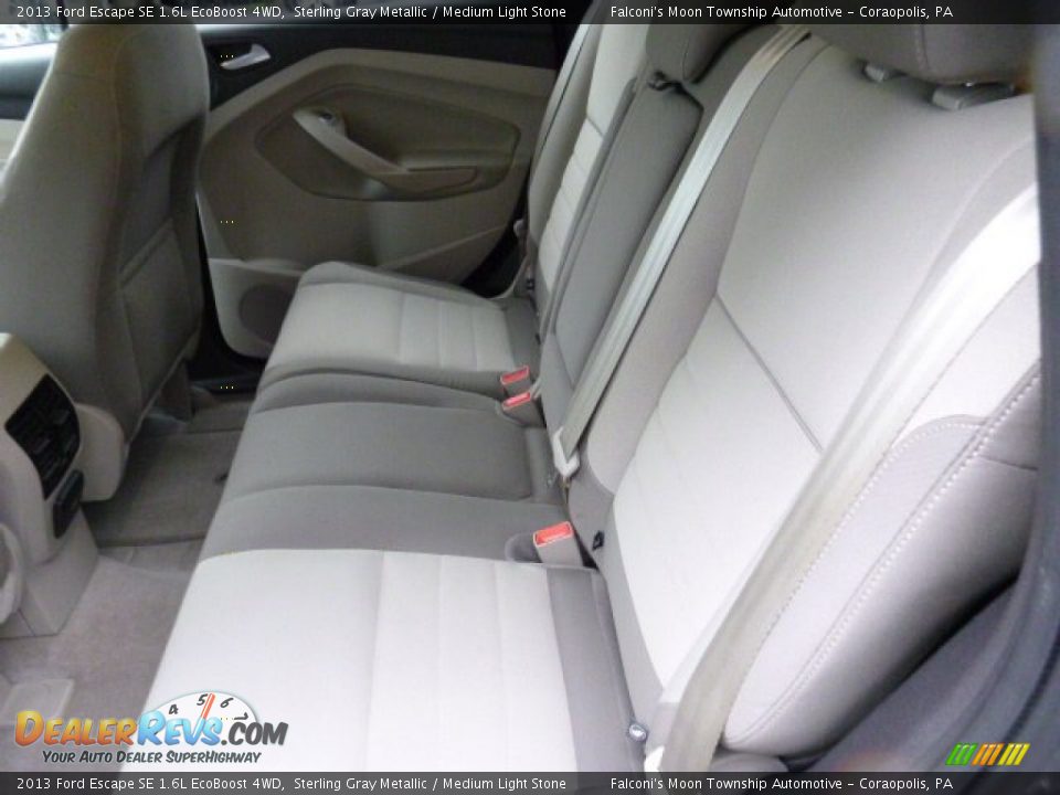 2013 Ford Escape SE 1.6L EcoBoost 4WD Sterling Gray Metallic / Medium Light Stone Photo #17