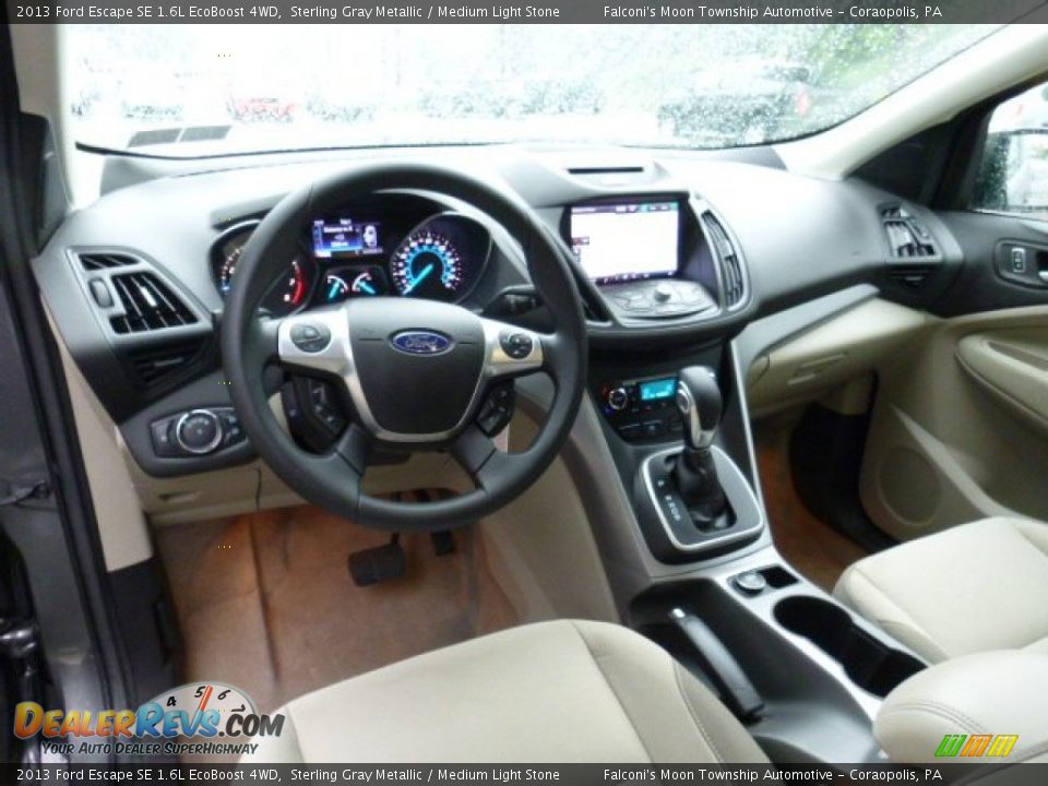 2013 Ford Escape SE 1.6L EcoBoost 4WD Sterling Gray Metallic / Medium Light Stone Photo #18