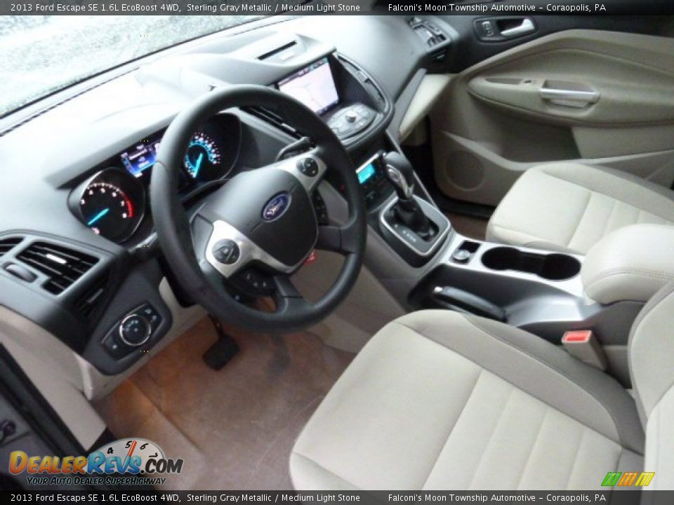 2013 Ford Escape SE 1.6L EcoBoost 4WD Sterling Gray Metallic / Medium Light Stone Photo #21