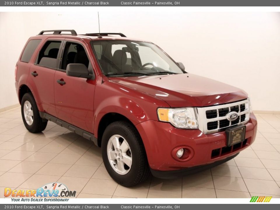 2010 Ford Escape XLT Sangria Red Metallic / Charcoal Black Photo #1