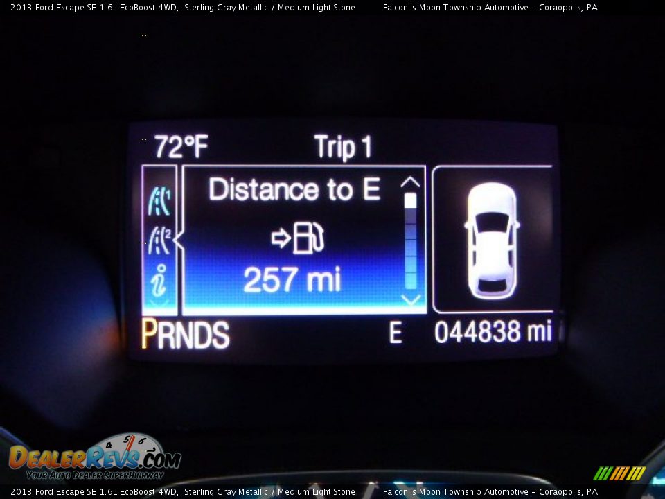 2013 Ford Escape SE 1.6L EcoBoost 4WD Sterling Gray Metallic / Medium Light Stone Photo #24