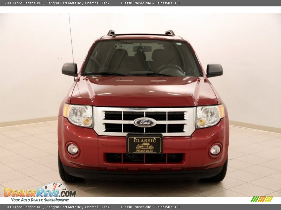 2010 Ford Escape XLT Sangria Red Metallic / Charcoal Black Photo #2