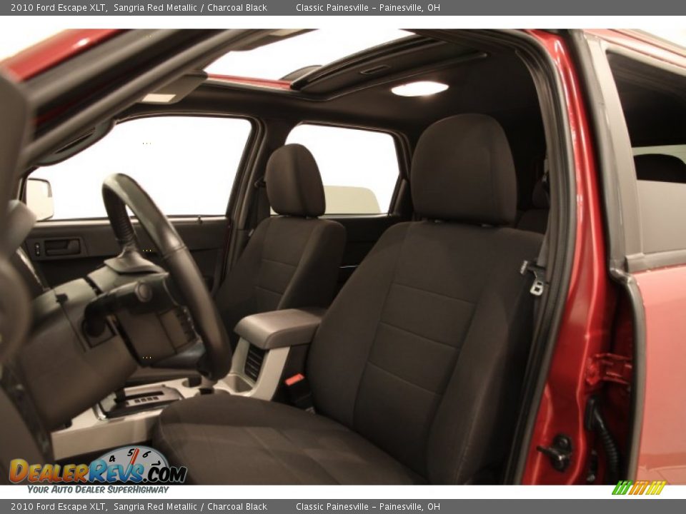 2010 Ford Escape XLT Sangria Red Metallic / Charcoal Black Photo #5