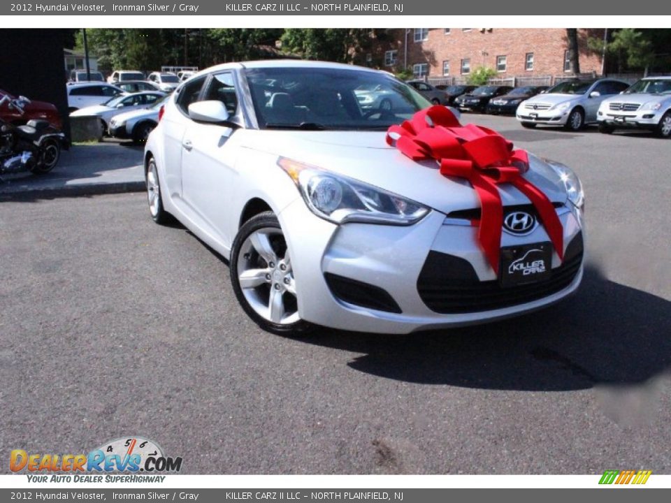 2012 Hyundai Veloster Ironman Silver / Gray Photo #1