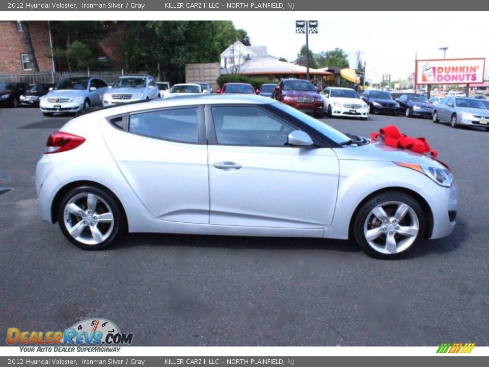 2012 Hyundai Veloster Ironman Silver / Gray Photo #10
