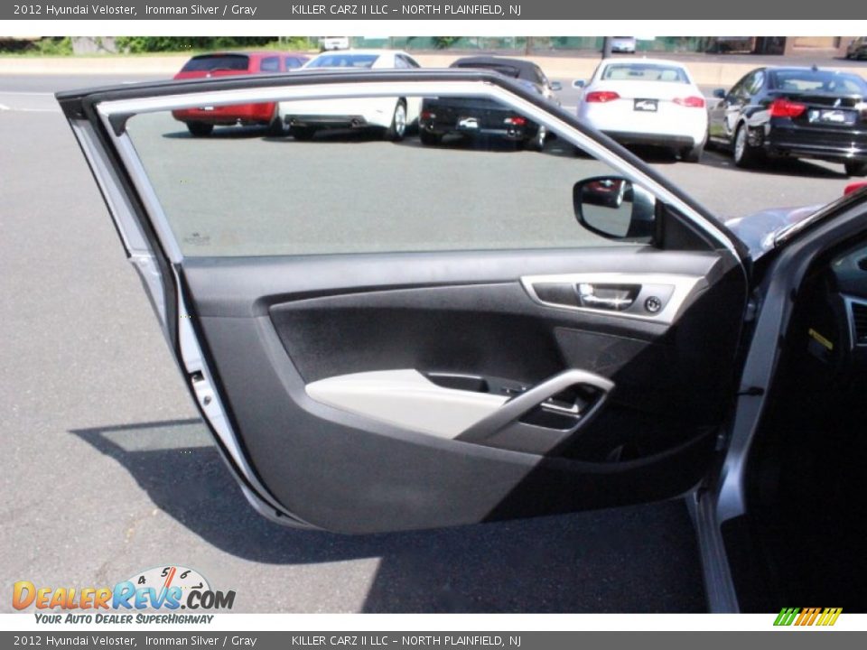 2012 Hyundai Veloster Ironman Silver / Gray Photo #11