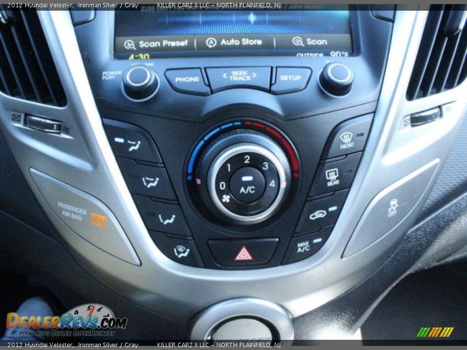 2012 Hyundai Veloster Ironman Silver / Gray Photo #19
