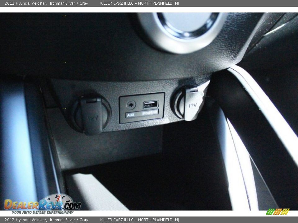 2012 Hyundai Veloster Ironman Silver / Gray Photo #20