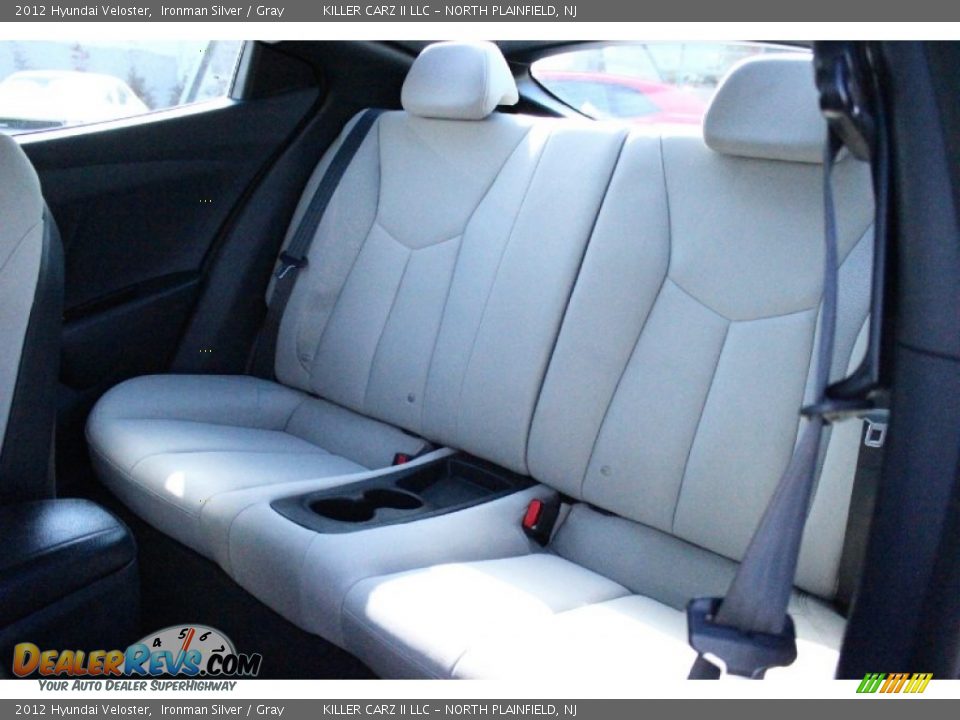 2012 Hyundai Veloster Ironman Silver / Gray Photo #24