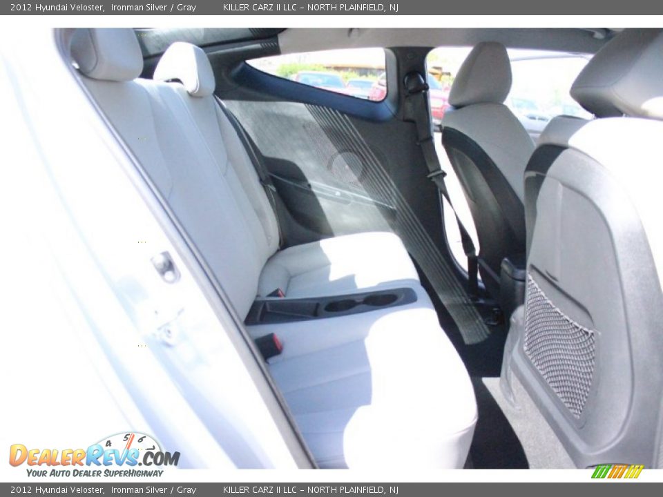 2012 Hyundai Veloster Ironman Silver / Gray Photo #25