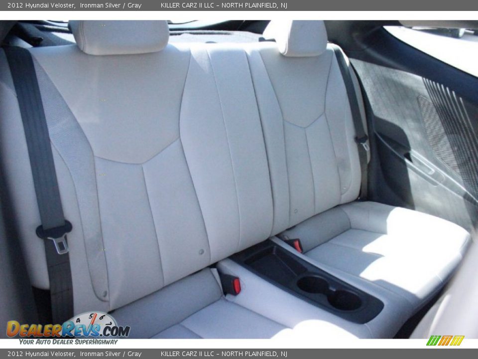 2012 Hyundai Veloster Ironman Silver / Gray Photo #26